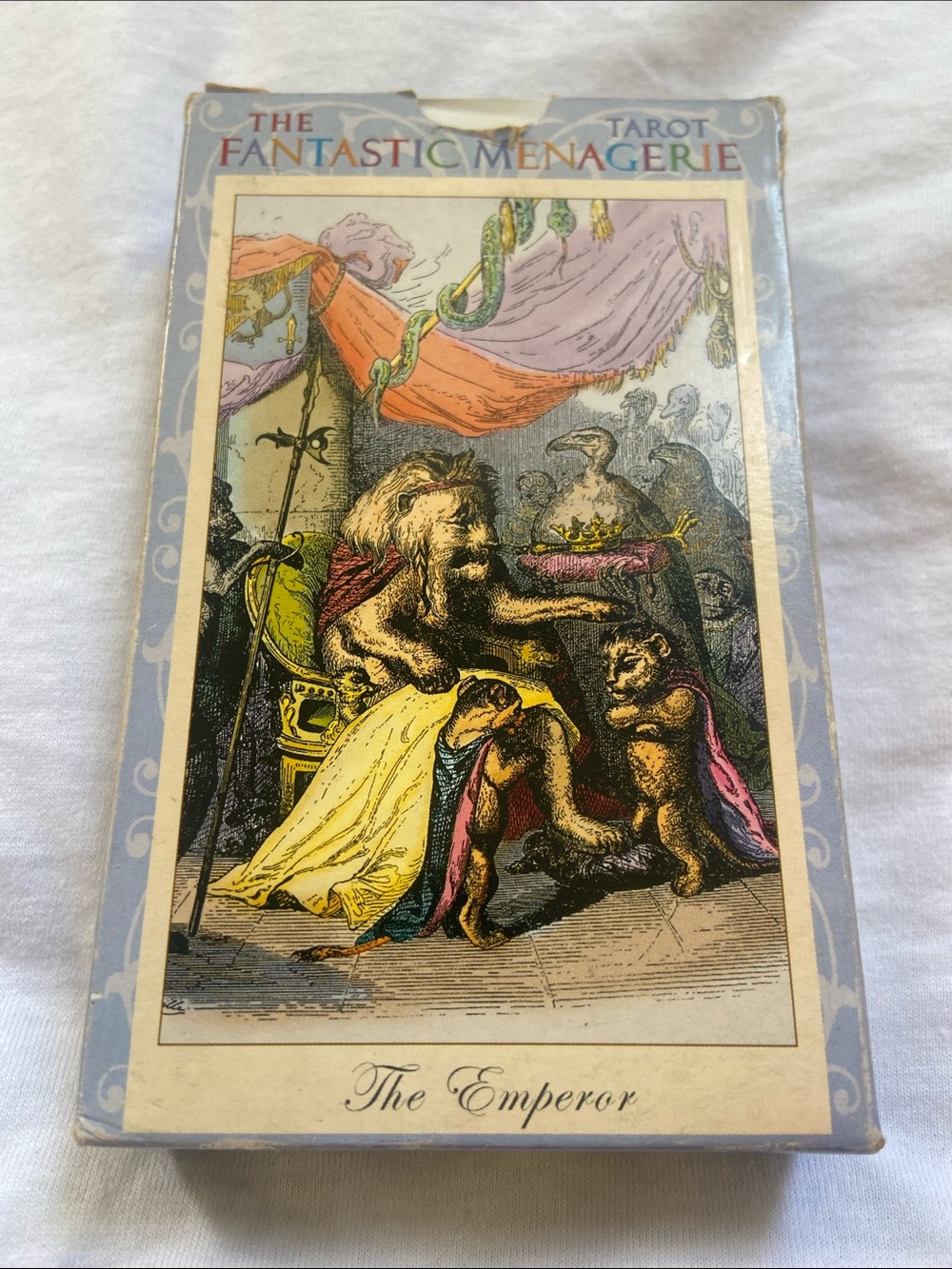 The FANTASTIC MENAGERIE TAROT  BABA STUDIOS w/ guidebook 2006